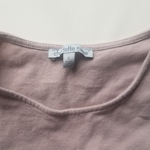 Charlotte Russe cold shoulder crop top - Picture 3 of 10